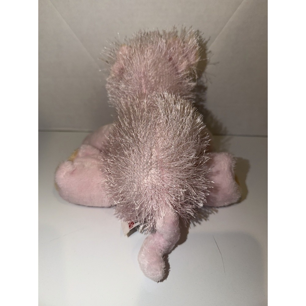 Ganz Webkinz Pink Pig Retired Plush Stuffed Animal Toy HM002 Pink Tan 8.5 inch - Picture 3 of 8
